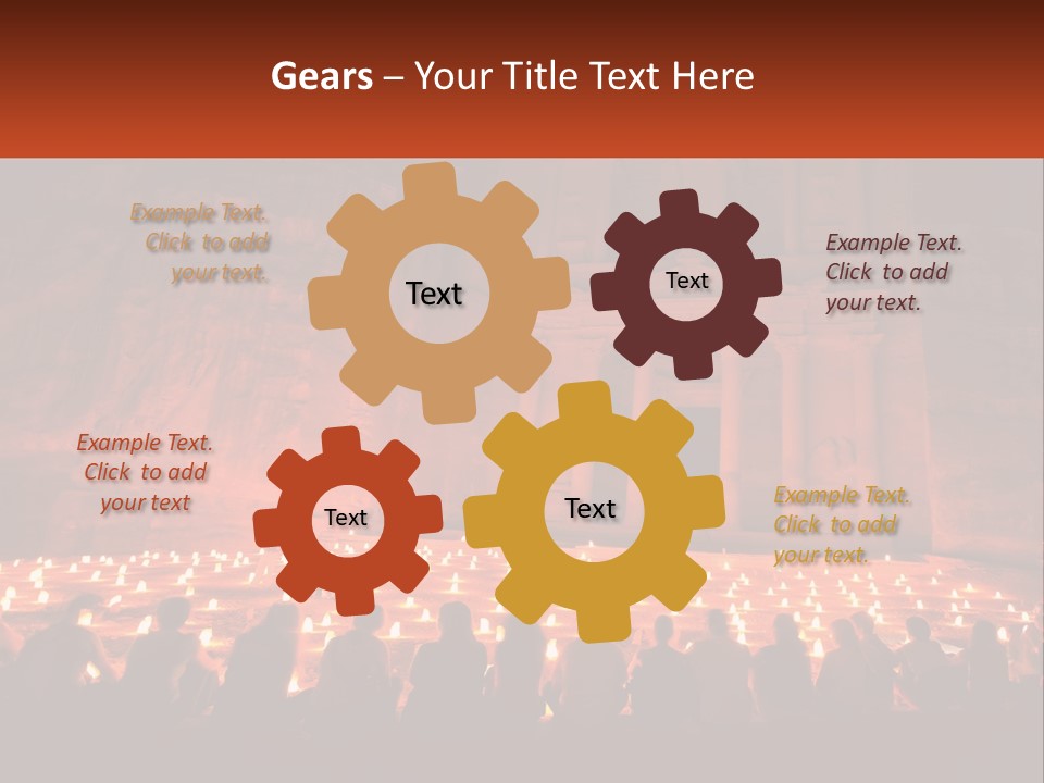 Travel Petra Lit PowerPoint Template