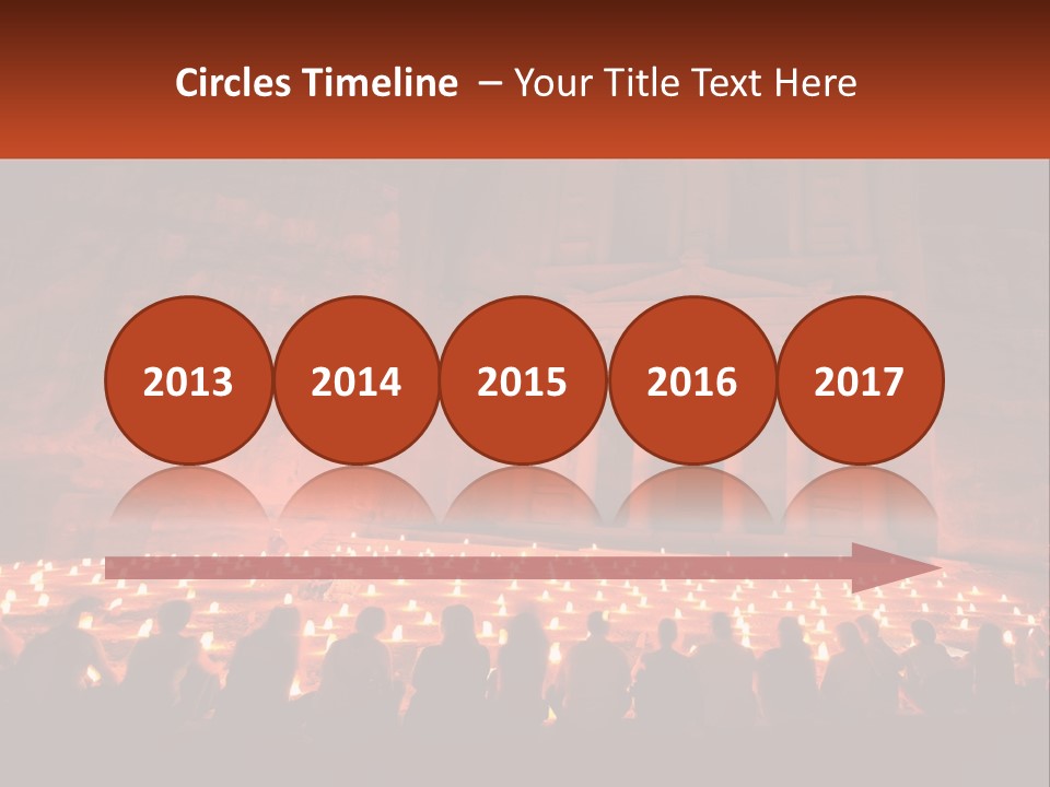 Travel Petra Lit PowerPoint Template