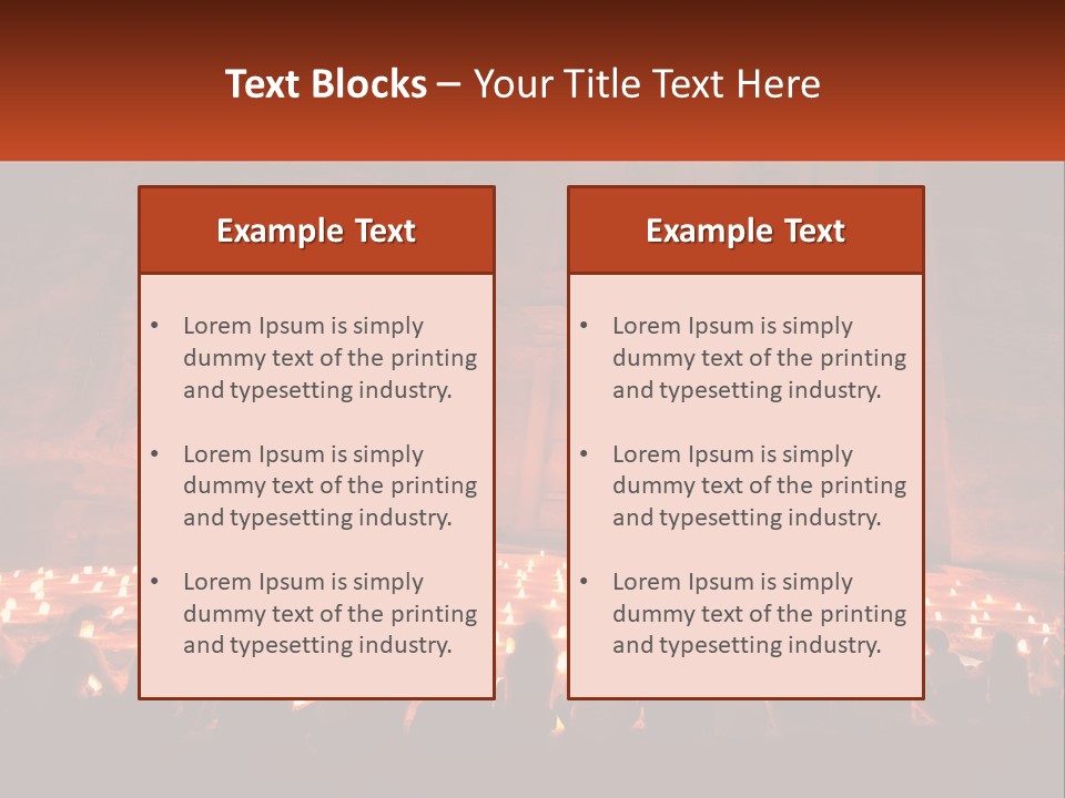 Travel Petra Lit PowerPoint Template