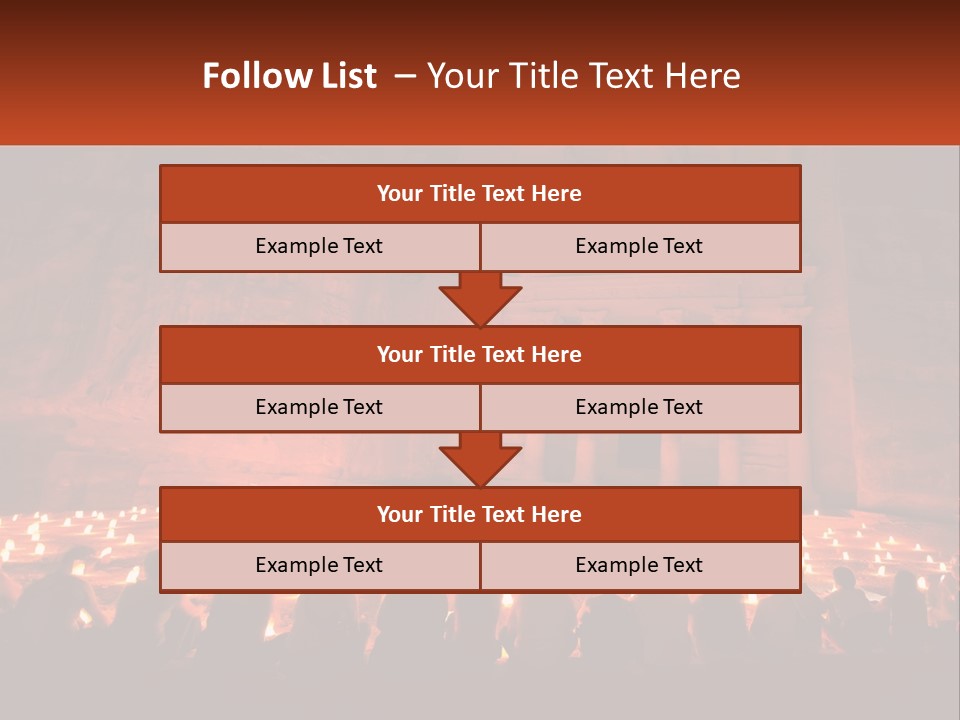 Travel Petra Lit PowerPoint Template