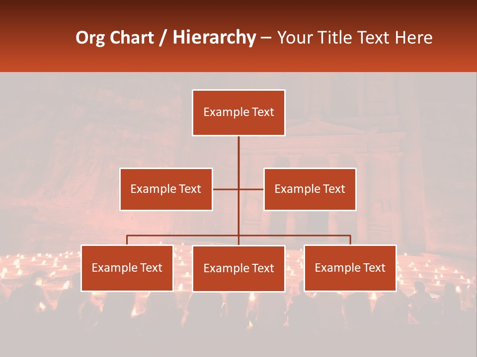 Travel Petra Lit PowerPoint Template
