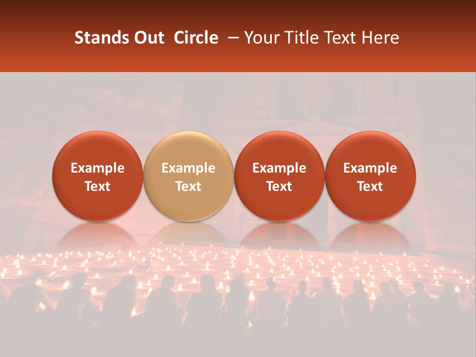 Travel Petra Lit PowerPoint Template