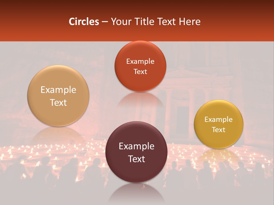 Travel Petra Lit PowerPoint Template