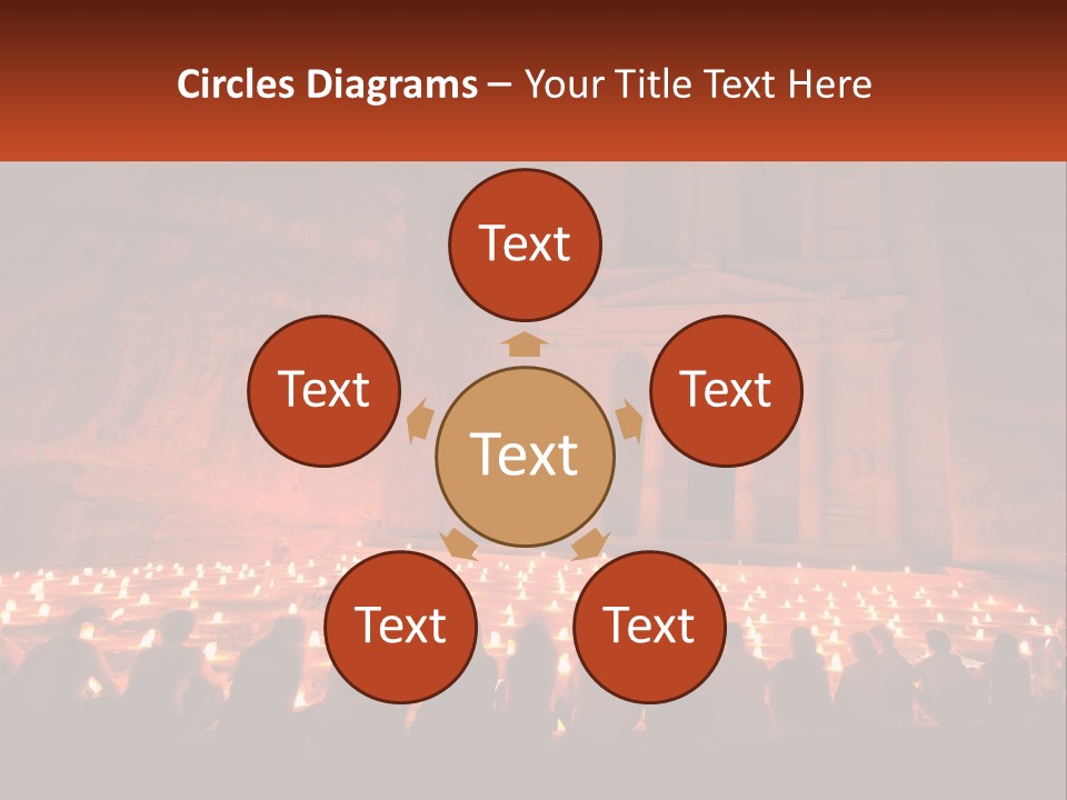 Travel Petra Lit PowerPoint Template