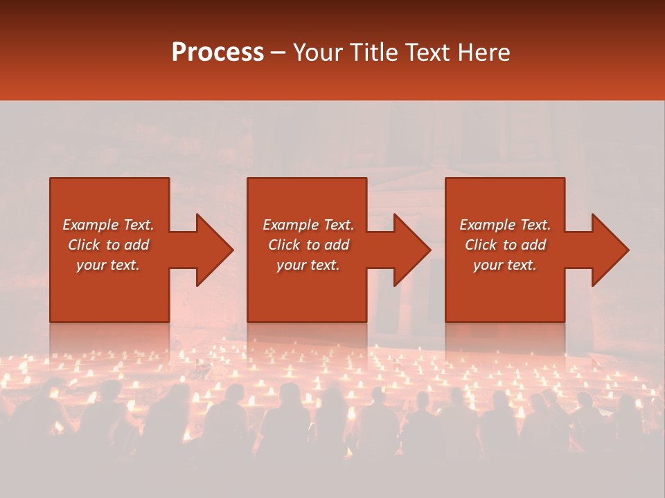 Travel Petra Lit PowerPoint Template