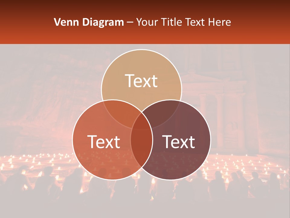 Travel Petra Lit PowerPoint Template