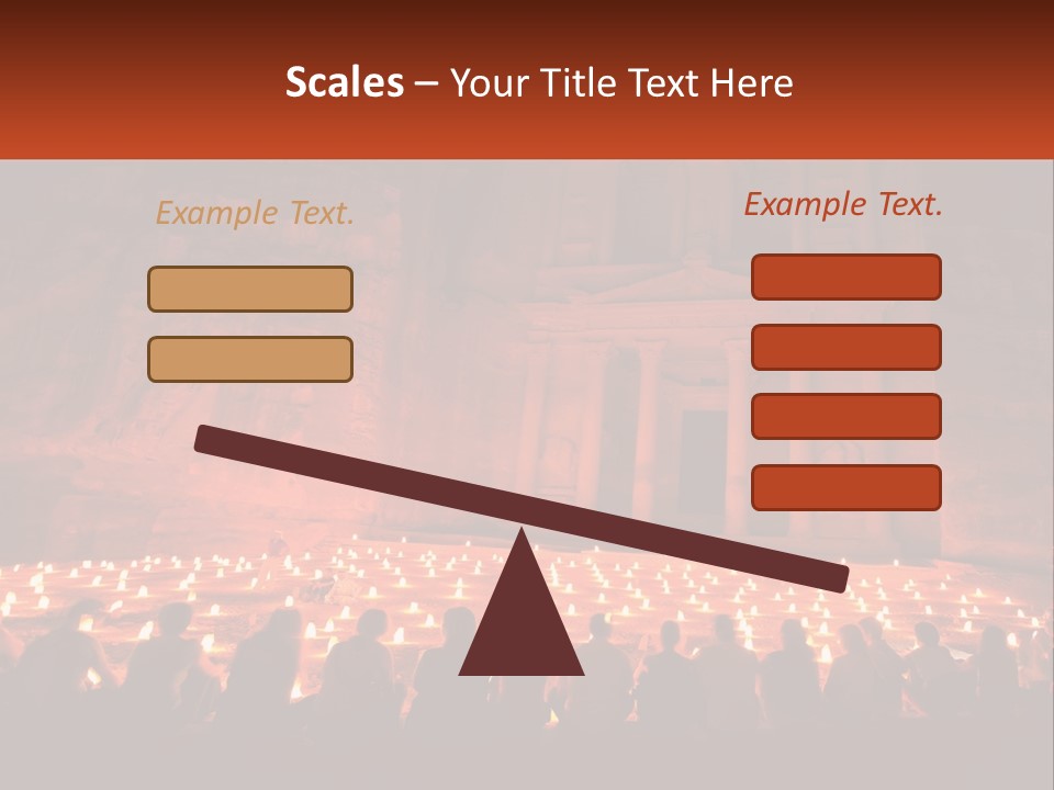 Travel Petra Lit PowerPoint Template