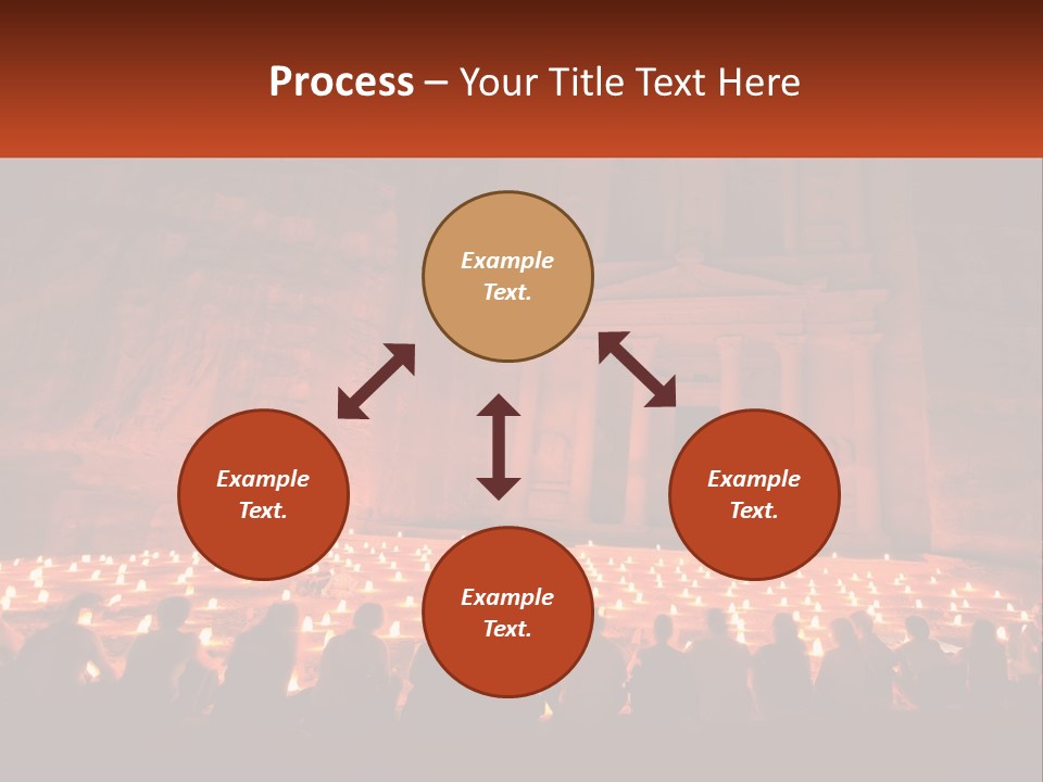 Travel Petra Lit PowerPoint Template