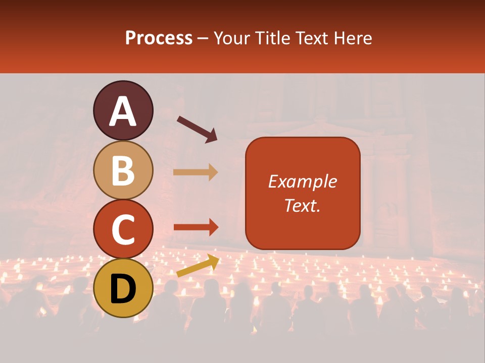 Travel Petra Lit PowerPoint Template