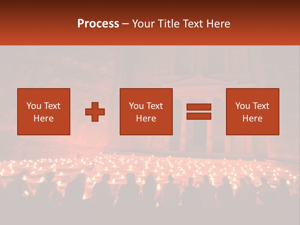 Travel Petra Lit PowerPoint Template