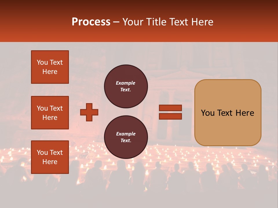 Travel Petra Lit PowerPoint Template