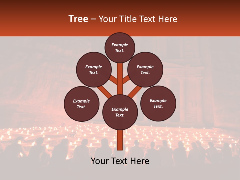 Travel Petra Lit PowerPoint Template