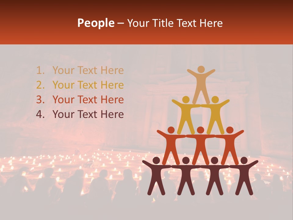 Travel Petra Lit PowerPoint Template
