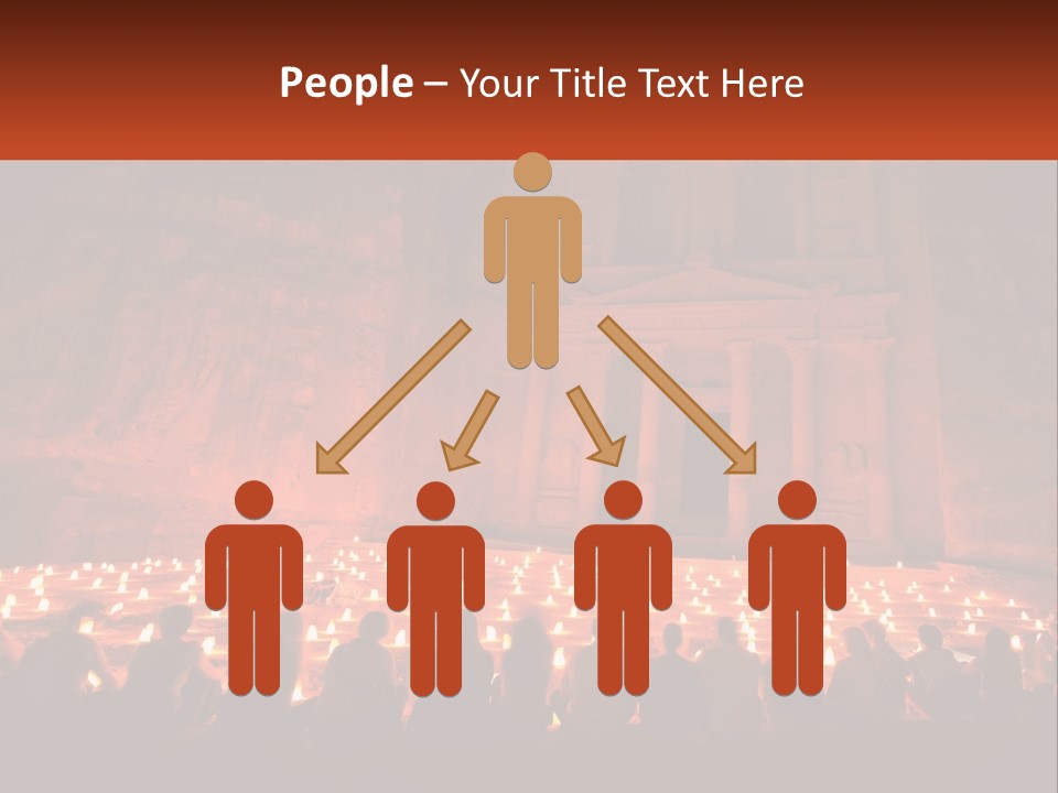 Travel Petra Lit PowerPoint Template