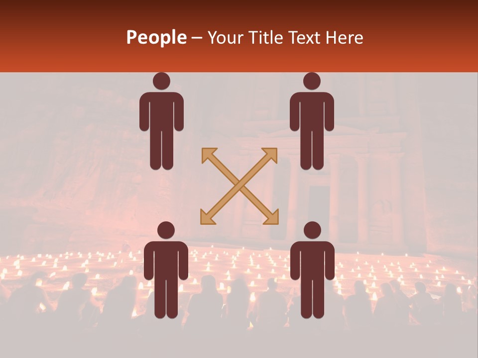 Travel Petra Lit PowerPoint Template