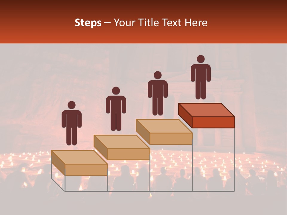 Travel Petra Lit PowerPoint Template