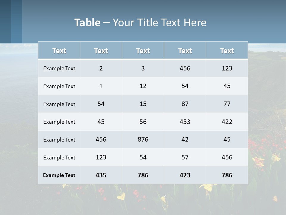 View Wild Leaves| PowerPoint Template