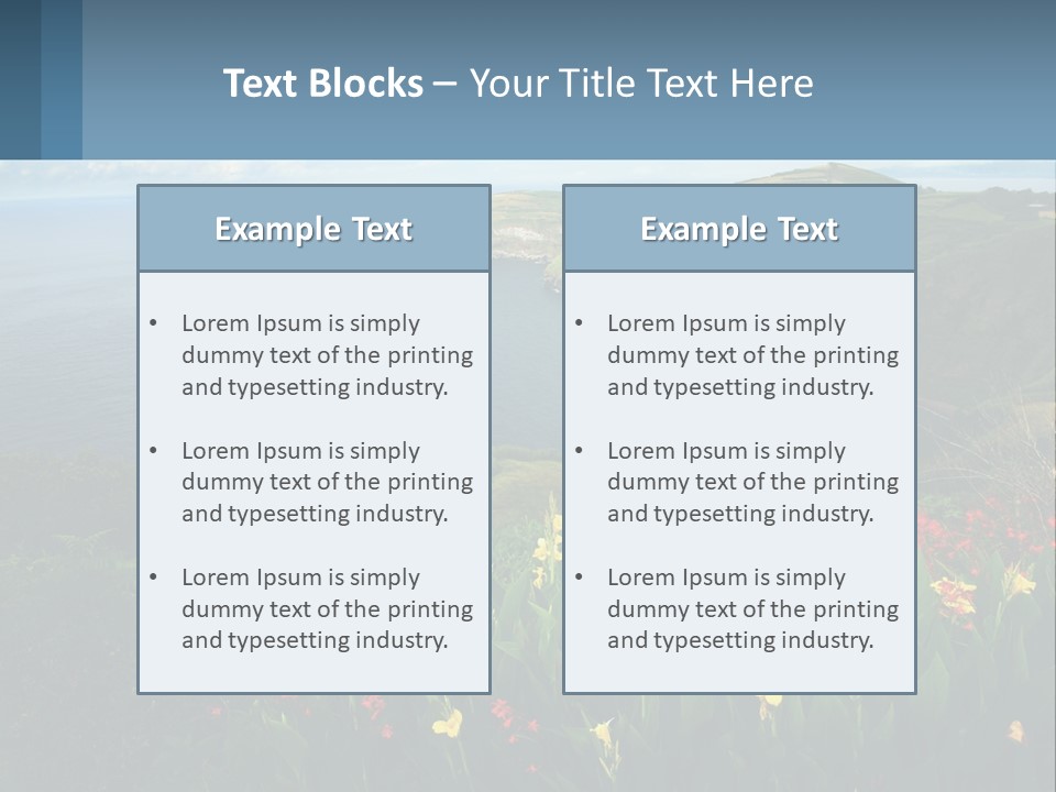 View Wild Leaves| PowerPoint Template
