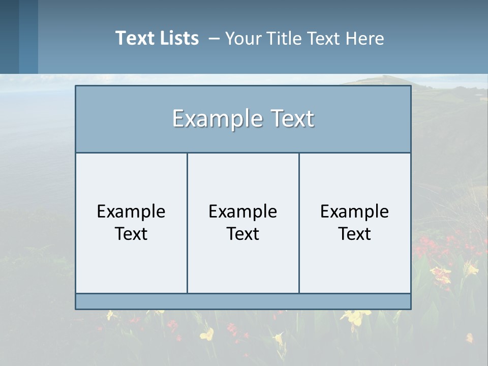 View Wild Leaves| PowerPoint Template