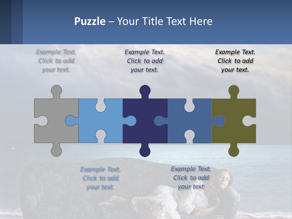 Dream Travel Down PowerPoint Template