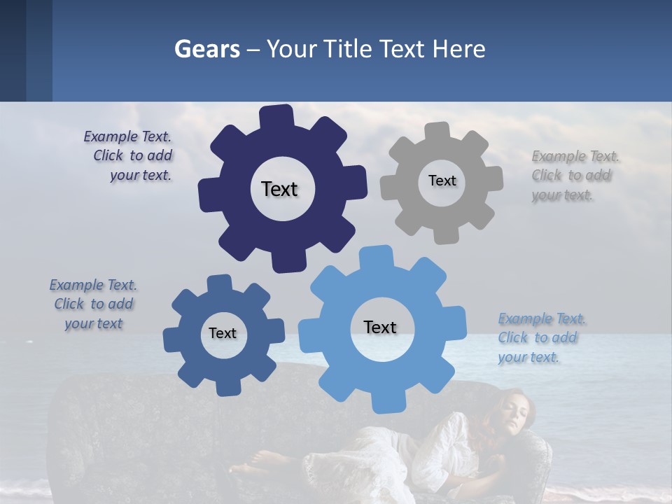 Dream Travel Down PowerPoint Template