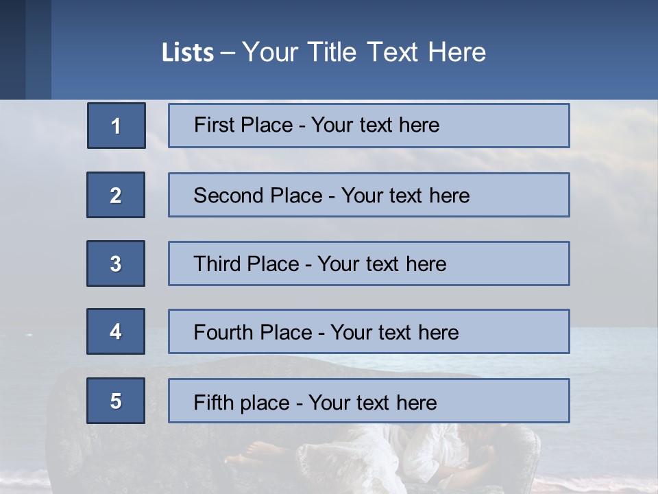 Dream Travel Down PowerPoint Template