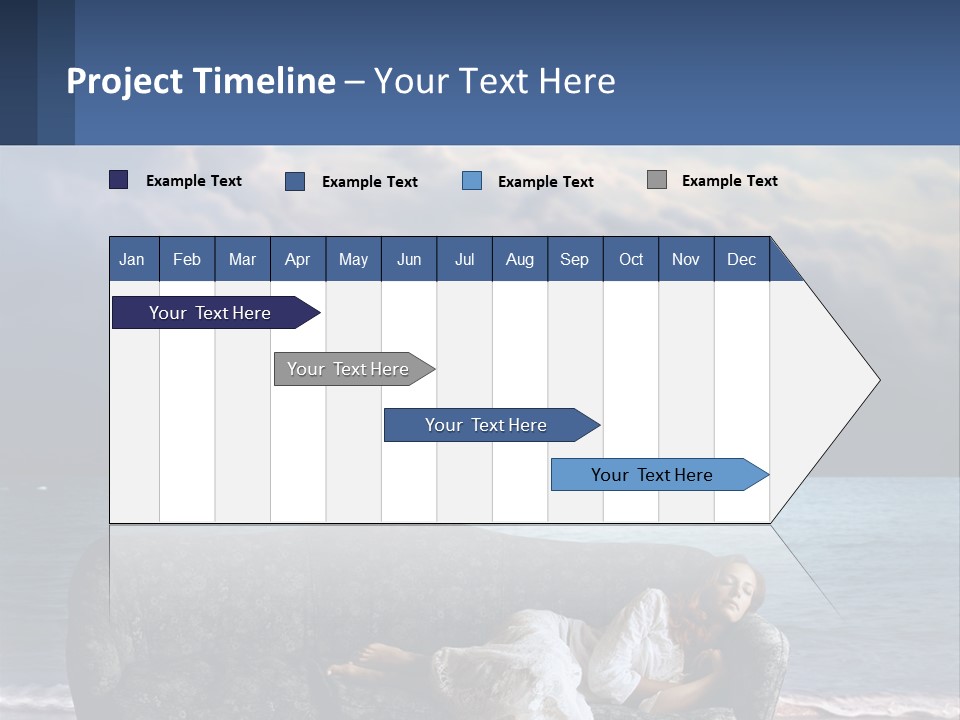 Dream Travel Down PowerPoint Template