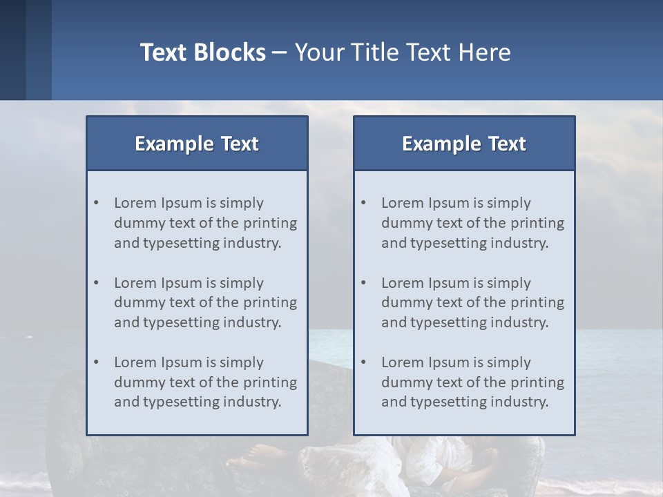 Dream Travel Down PowerPoint Template