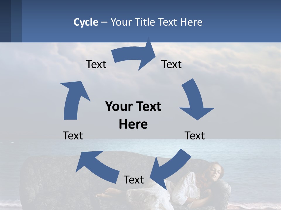 Dream Travel Down PowerPoint Template