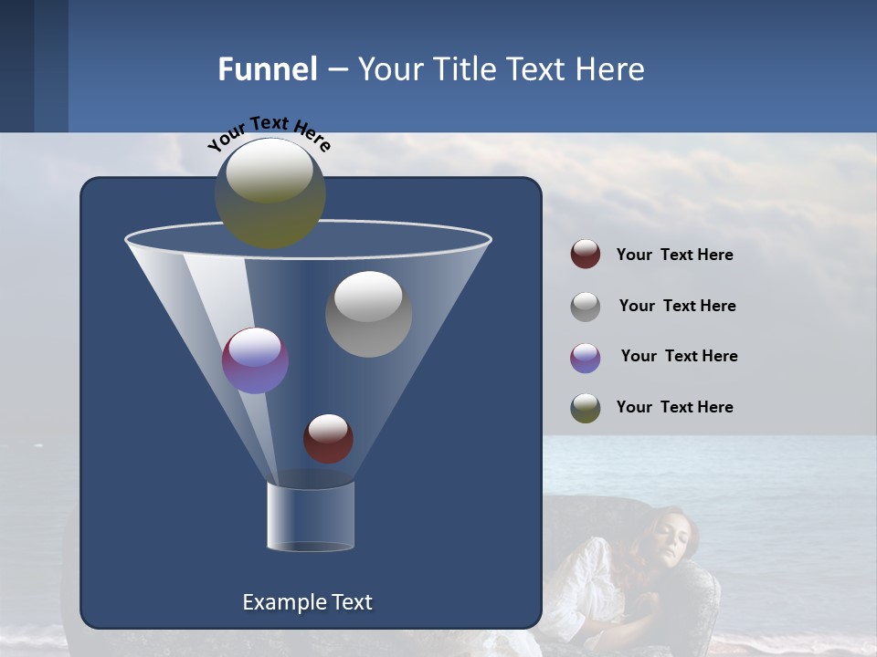 Dream Travel Down PowerPoint Template