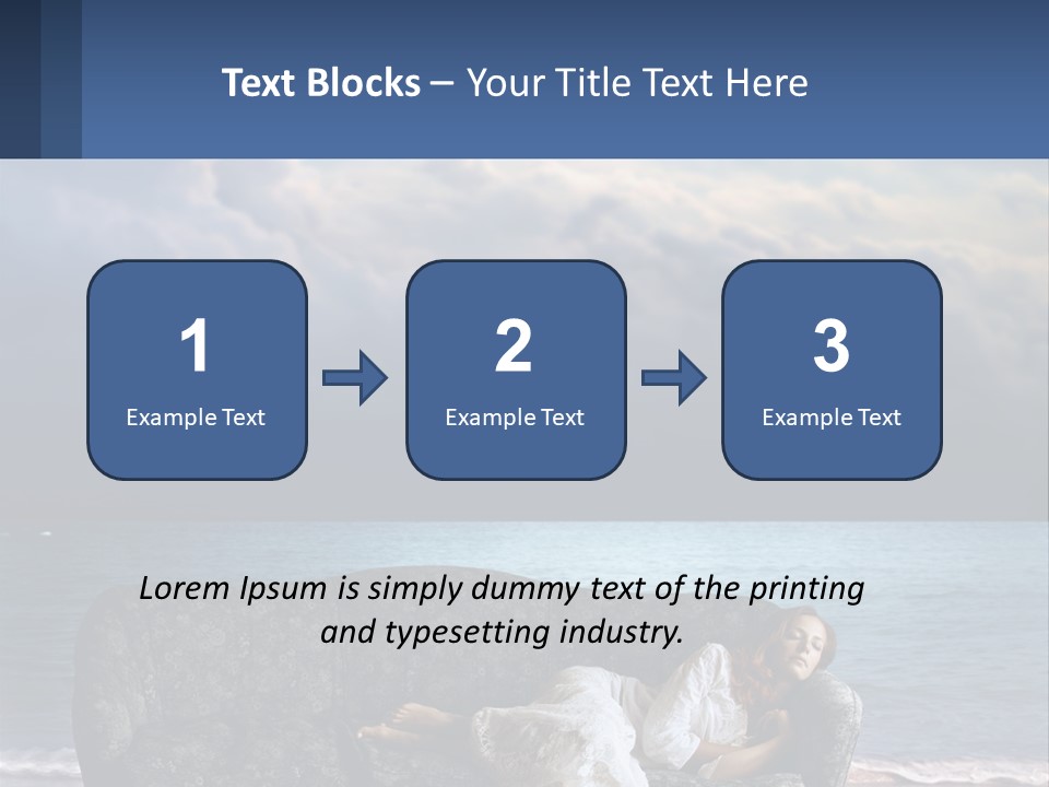 Dream Travel Down PowerPoint Template