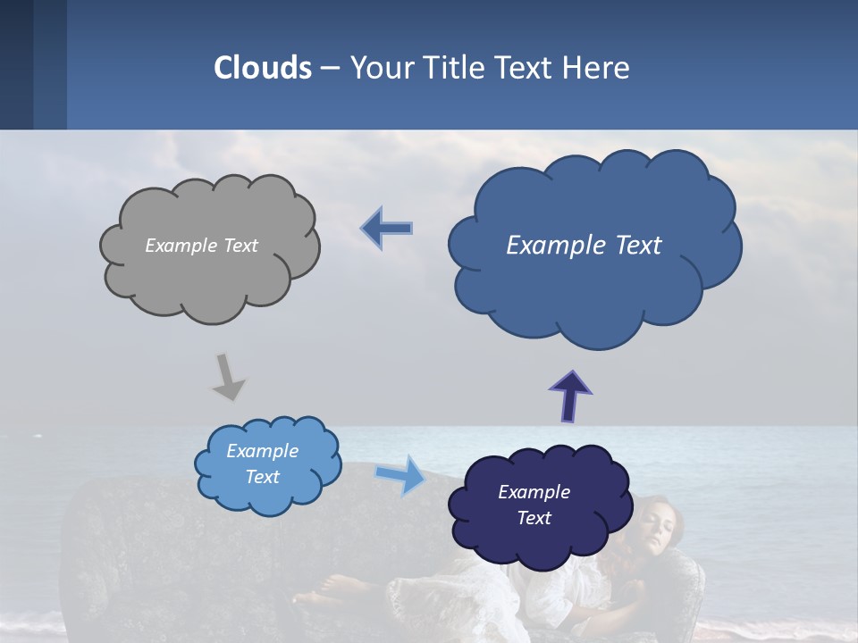 Dream Travel Down PowerPoint Template