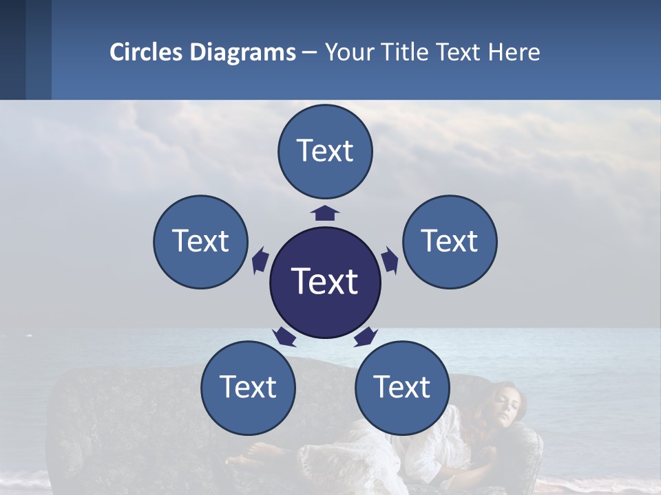 Dream Travel Down PowerPoint Template