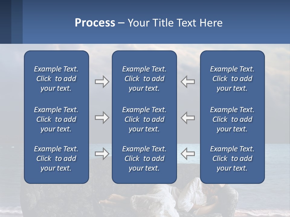 Dream Travel Down PowerPoint Template