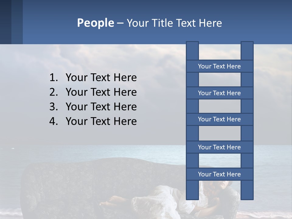 Dream Travel Down PowerPoint Template
