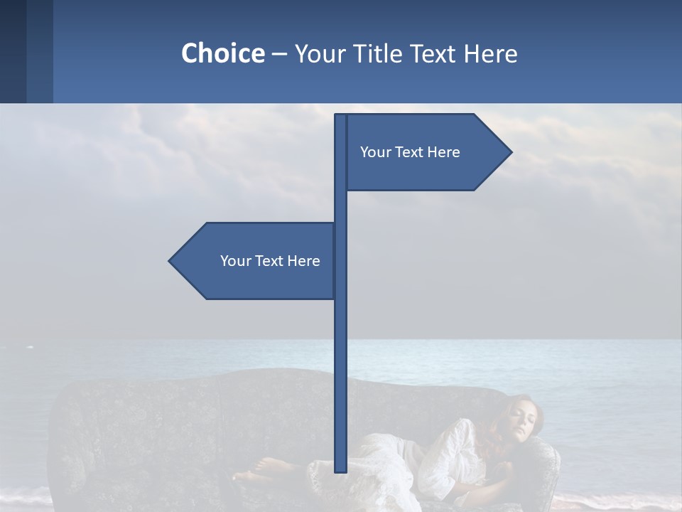 Dream Travel Down PowerPoint Template