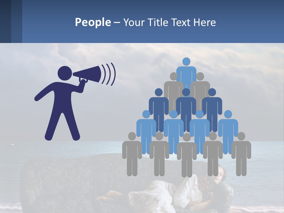 Dream Travel Down PowerPoint Template