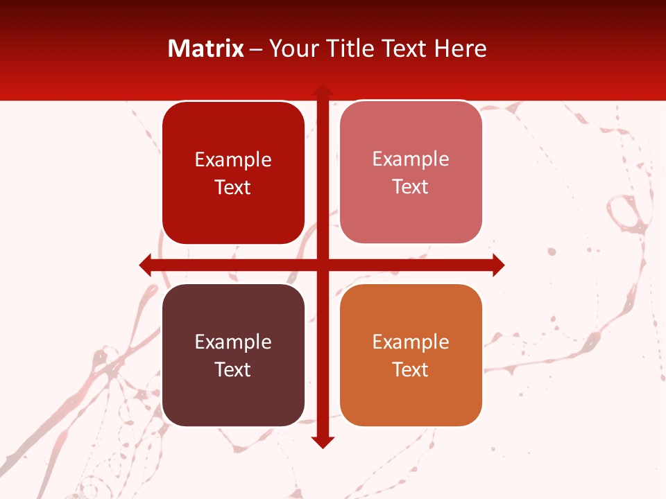 Bloody Gore Red PowerPoint Template