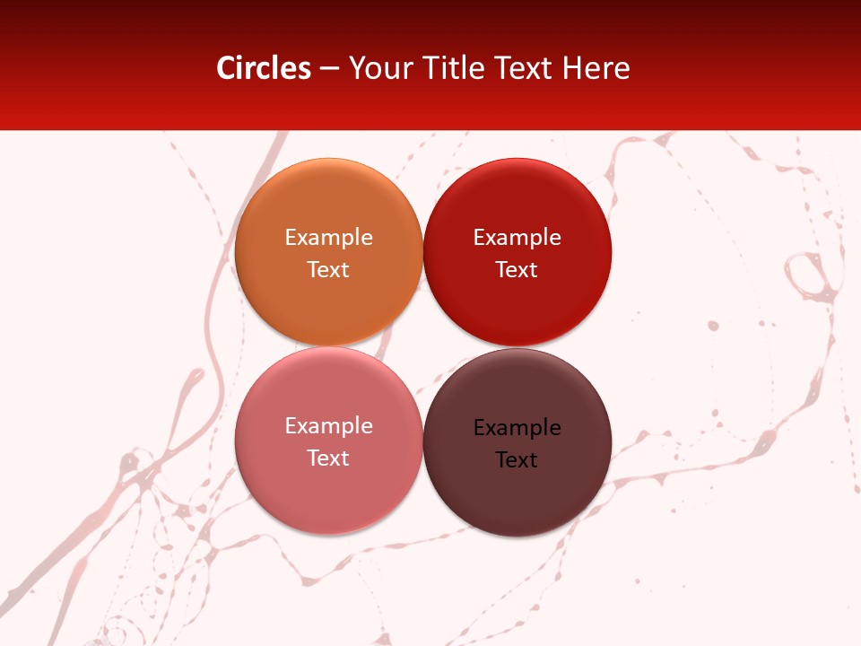 Bloody Gore Red PowerPoint Template