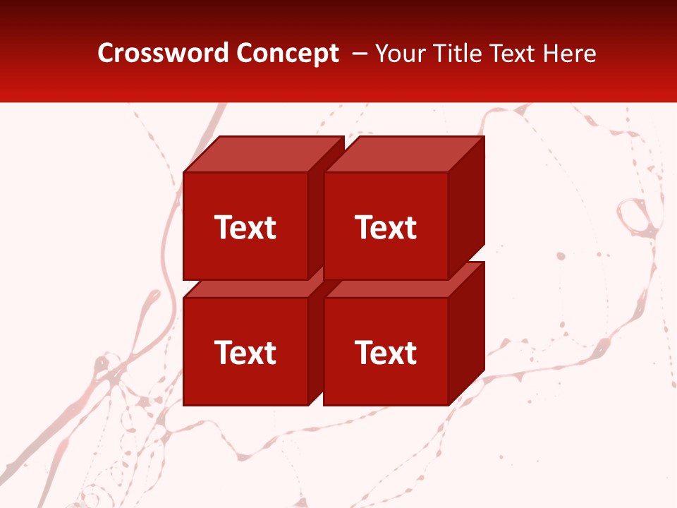 Bloody Gore Red PowerPoint Template