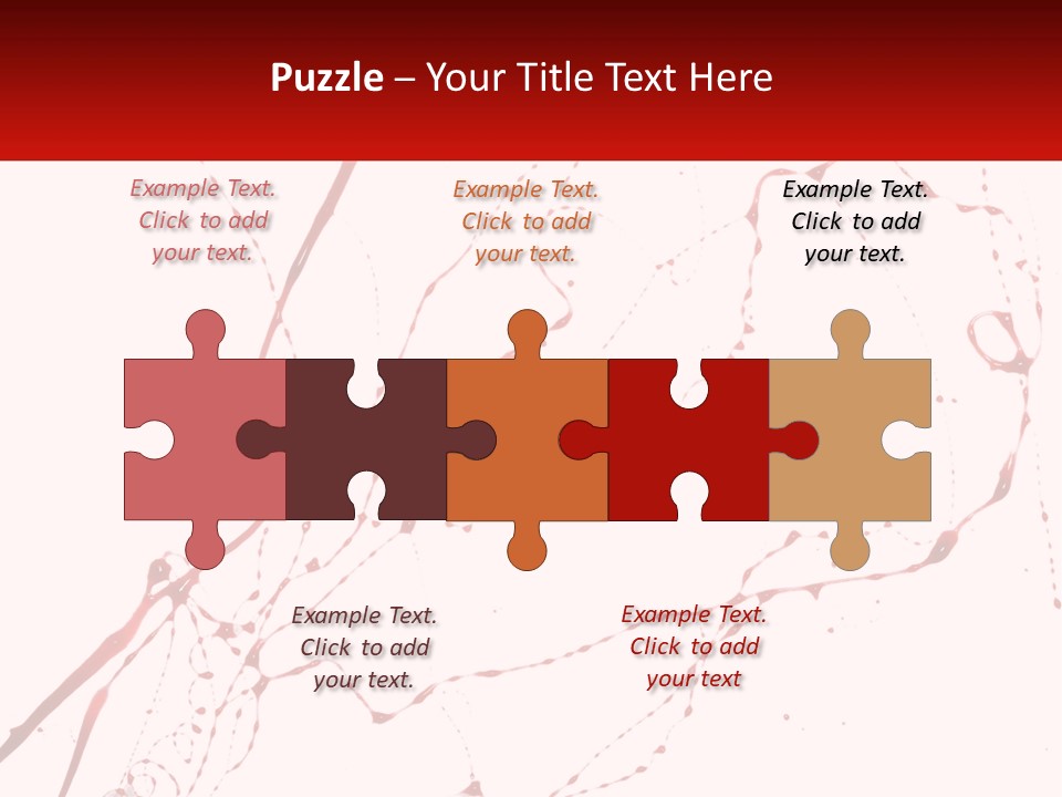 Bloody Gore Red PowerPoint Template