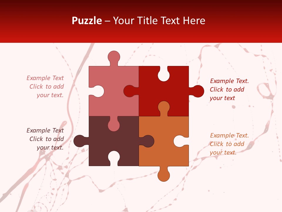 Bloody Gore Red PowerPoint Template