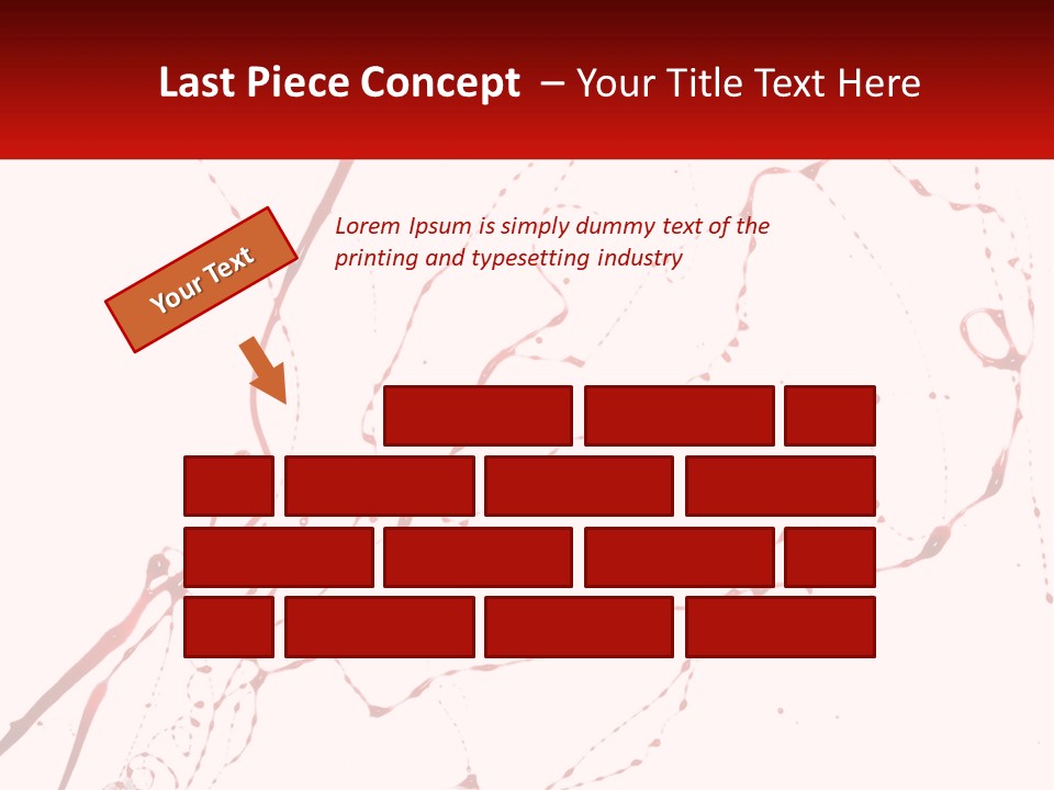 Bloody Gore Red PowerPoint Template