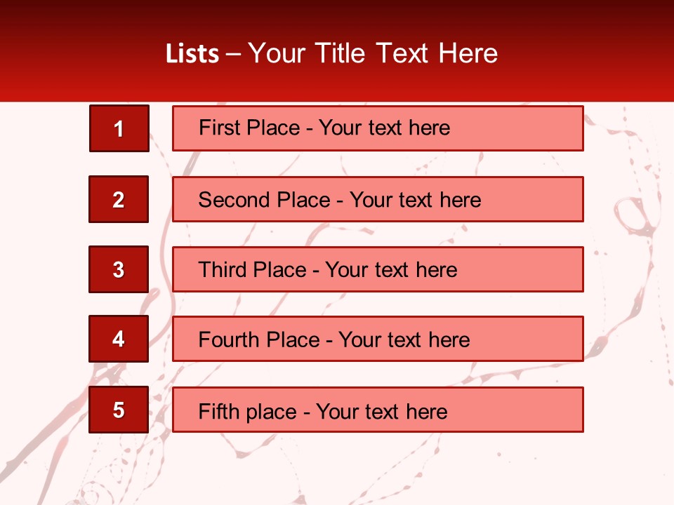 Bloody Gore Red PowerPoint Template