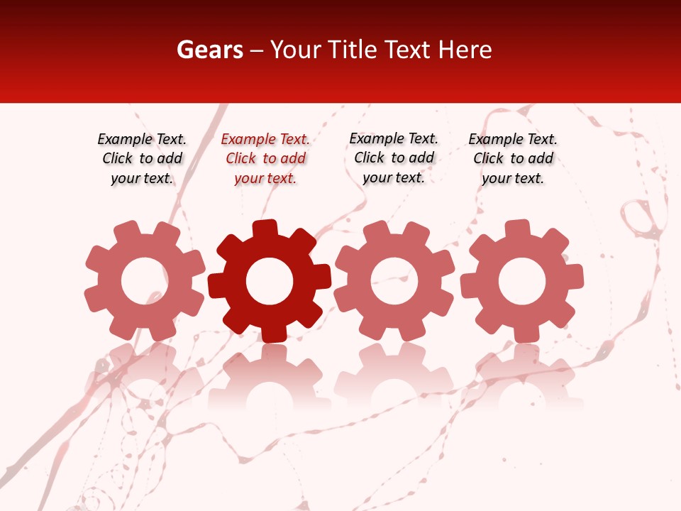 Bloody Gore Red PowerPoint Template