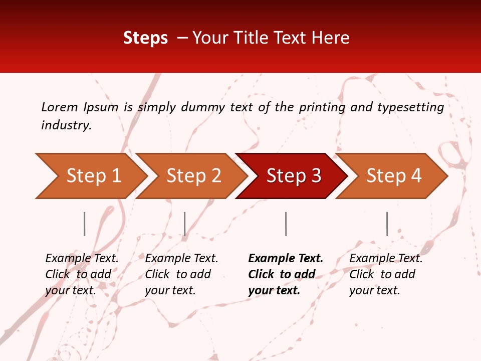 Bloody Gore Red PowerPoint Template