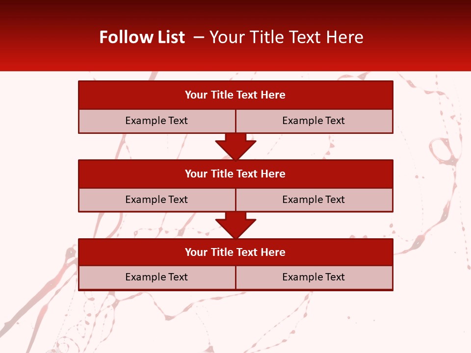 Bloody Gore Red PowerPoint Template