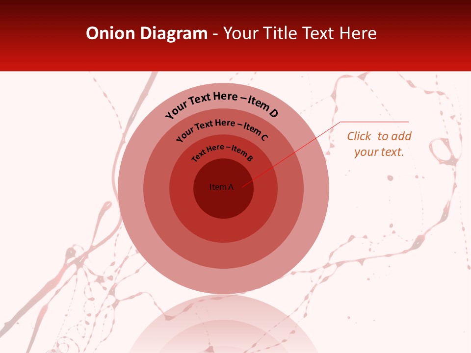 Bloody Gore Red PowerPoint Template