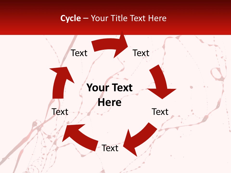 Bloody Gore Red PowerPoint Template
