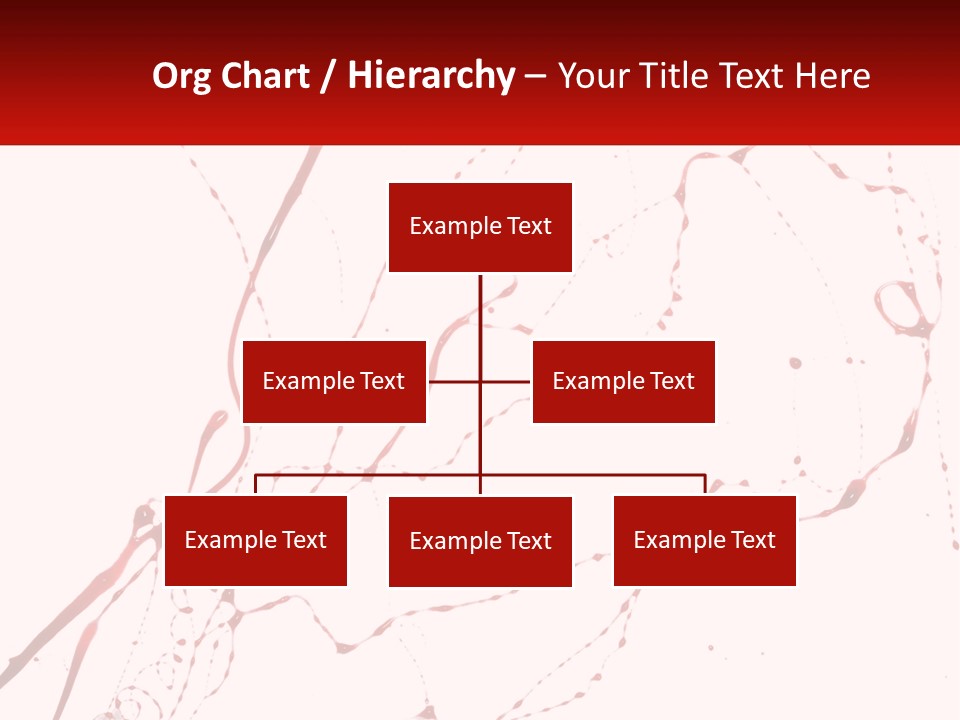 Bloody Gore Red PowerPoint Template